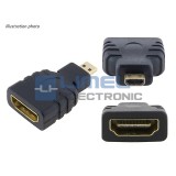 Redukcia HDMI-A na HDMI-D Micro, pozlátené